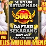 KOMSLOT: BANYAK PERKALIAN 500, SITUS MUDAH MENANG JAMINAN JEPE PAUS X500